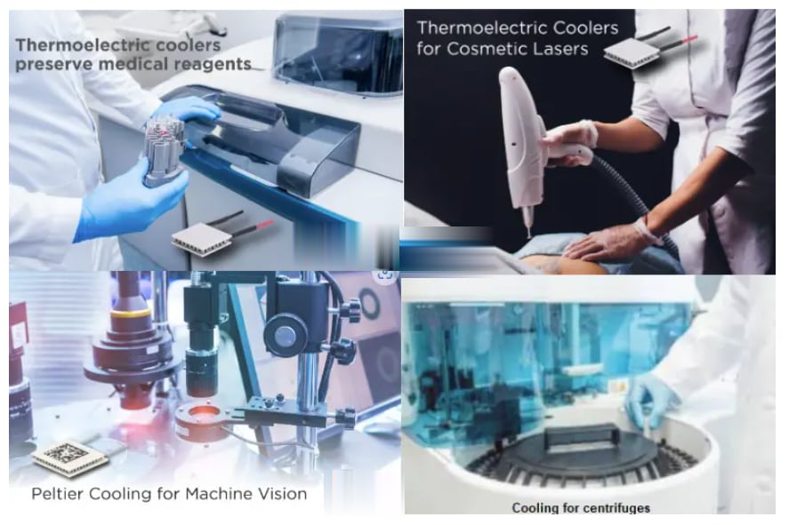 Tark Thermal Solutions Annular Center Hole Thermoelectric Coolers
